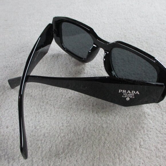 Prada Sunglasses SPR17WS Womens Luxury Designer Black Accessory - Picture 3 of 5